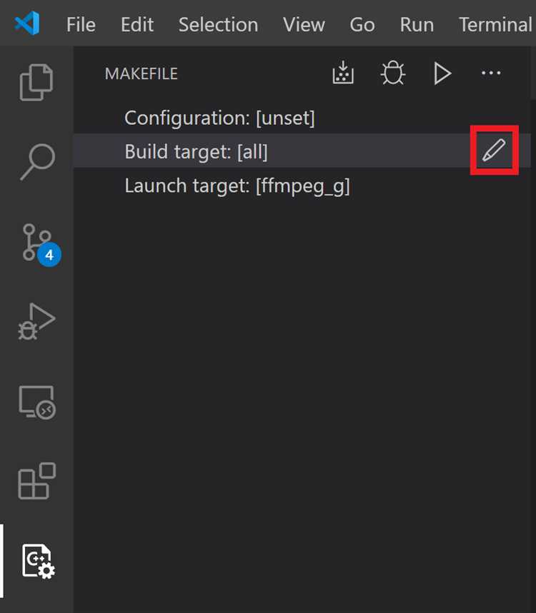 Отладка проектов на базе Makefile внутри Visual Studio