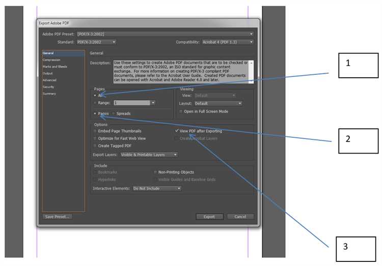 Как из indesign сохранить в pdf