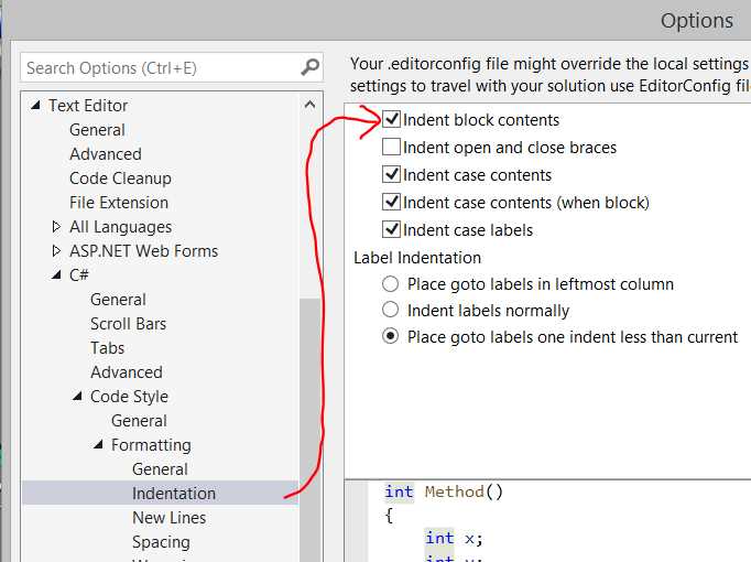 Как изменить табуляцию в visual studio code