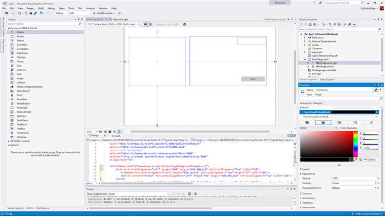 Как изменить цветовую схему visual studio