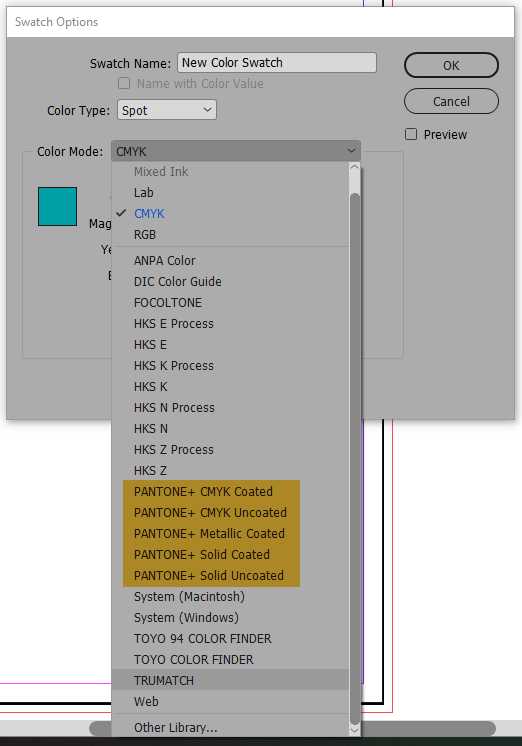 Чем отличается Pantone от CMYK в контексте макета