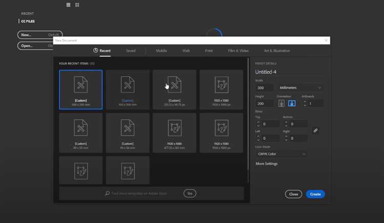 Выбор и настройка инструмента «Ellipse Tool» для построения колец