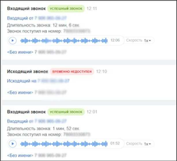 Выбор и настройка номера для исходящего звонка
