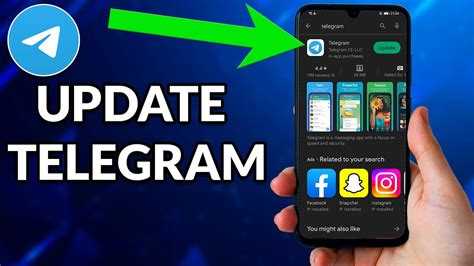 Как обновить telegram на андроиде