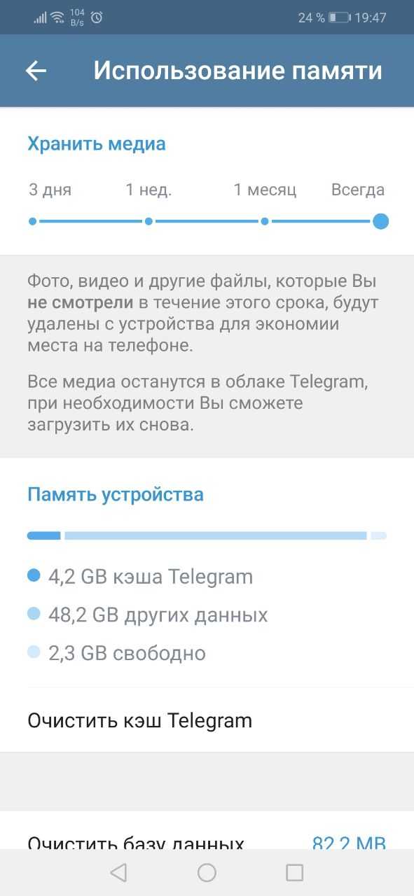 Как восстановить доступ к медиа из кэша Telegram
