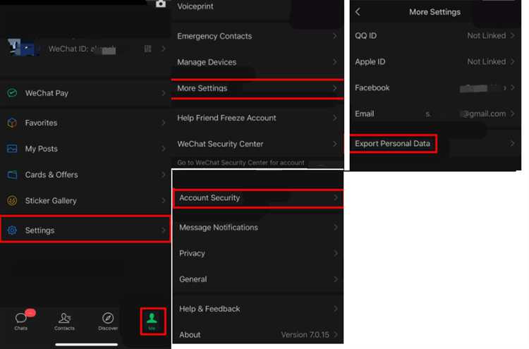 Пошаговое копирование истории чатов через WeChat для Windows или Mac