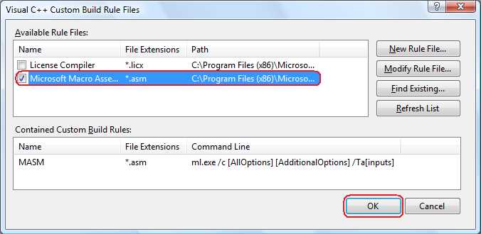 Как писать на ассемблере в visual studio 2019