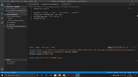 Как писать на python в visual studio code Как писать на python в visual studio code