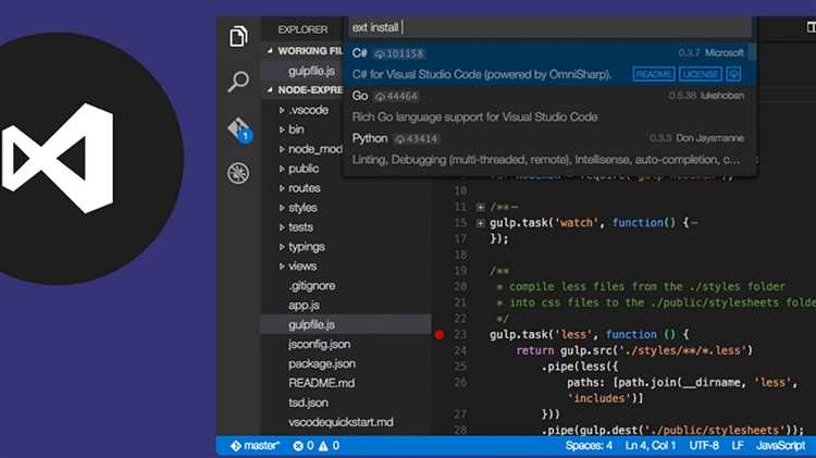 Создание конфигурационных файлов tasks.json и launch.json