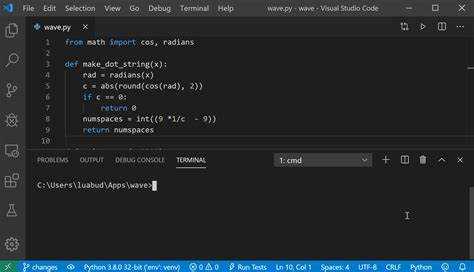 Подключение библиотеки в коде Python и проверка импорта
