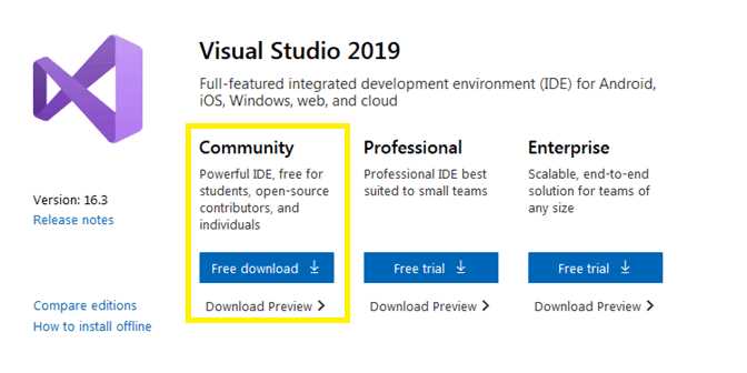 Добавление драйвера браузера в проект Visual Studio