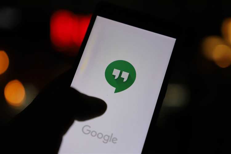Запуск Google Hangouts в браузере на ПК