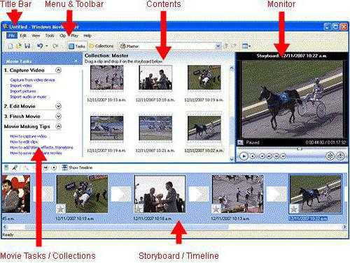 Как пользоваться windows movie maker