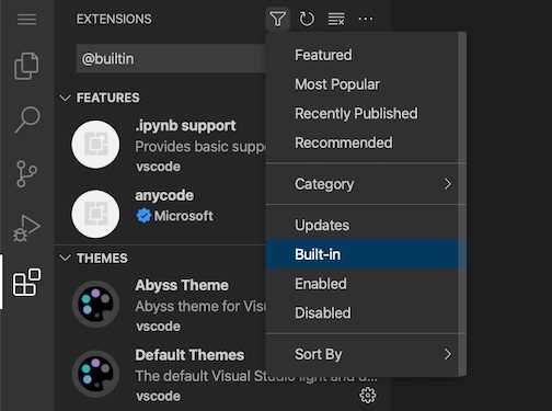 Как выбрать и установить готовую тему оформления в VS Code