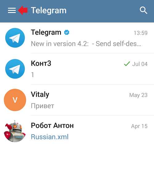 Как вернуть язык интерфейса Telegram к исходному