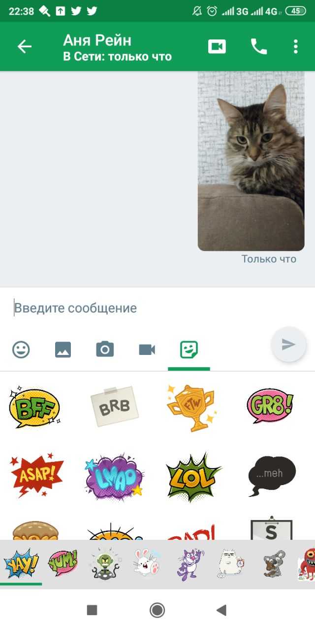 Где отображается статус прочтения в чате Hangouts