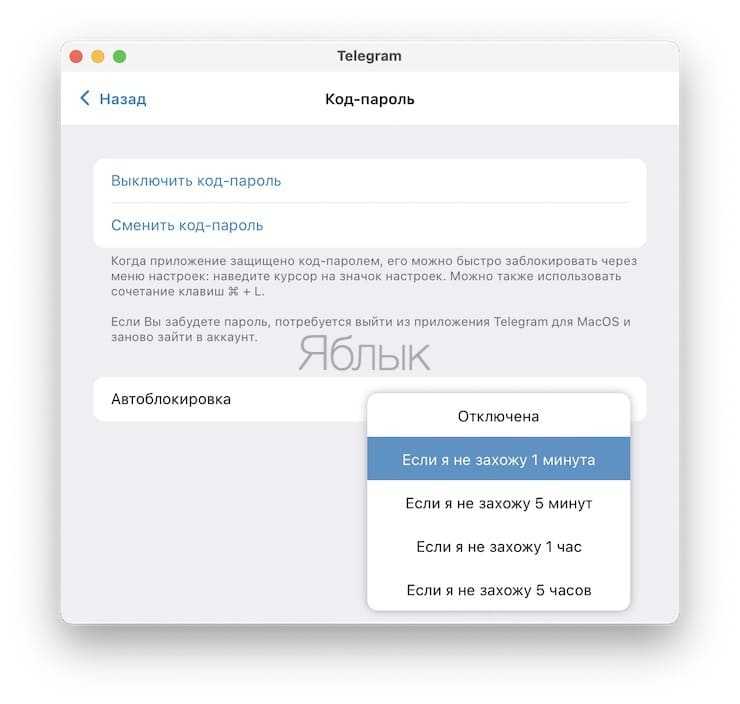 Как использовать PIN-код для быстрого доступа в Telegram Desktop