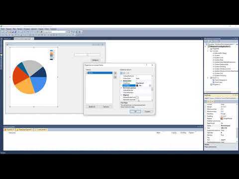 Как построить график в visual studio c
