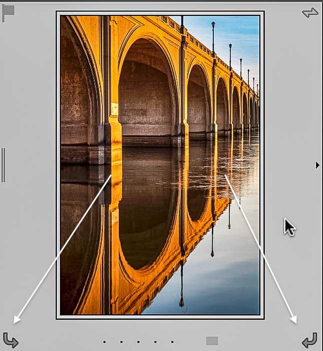 Как повернуть фото в lightroom