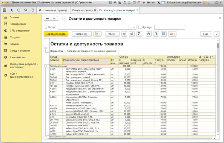 Как работает склад 1с