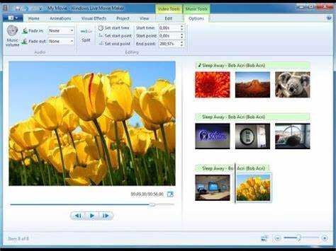 Как работать в программе windows movie maker
