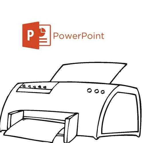 Как распечатать презентацию powerpoint