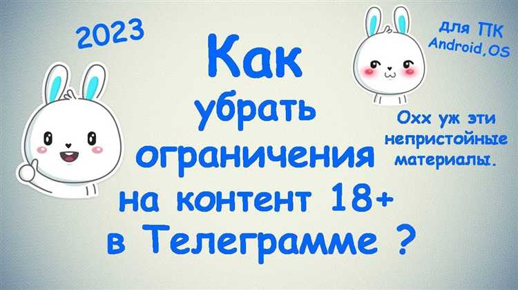 Обновление Telegram до версии с поддержкой контента 18+