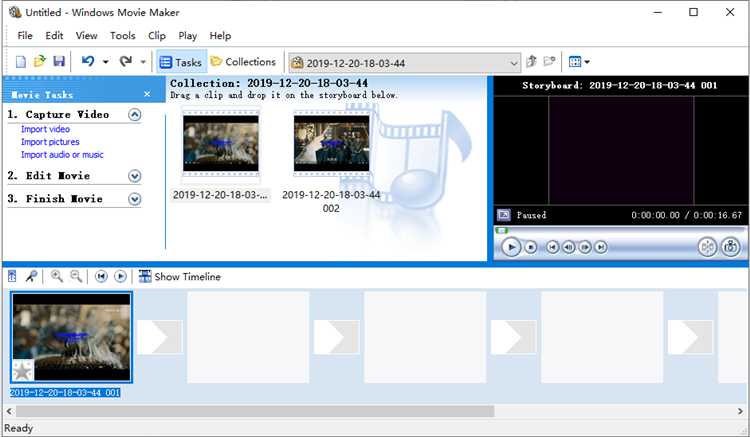 Как обрезать видео в Windows Movie Maker