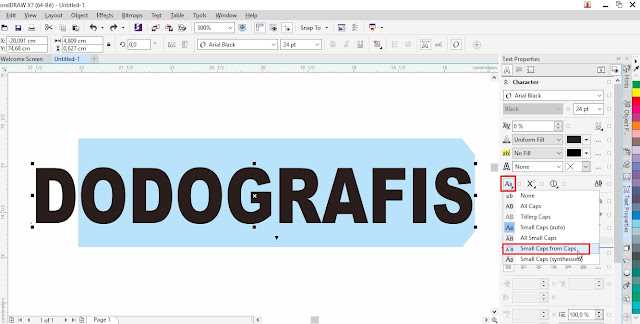 Подготовка шрифта TTF к импорту в CorelDRAW