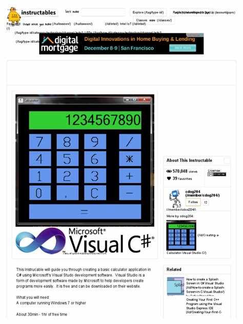 Настройка проекта C в Visual Studio 2019 для консольного приложения