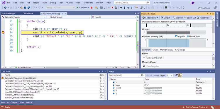 Как сделать калькулятор в visual studio 2019 c