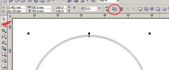 Добавление цветовой заливки с использованием градиентов и палитры