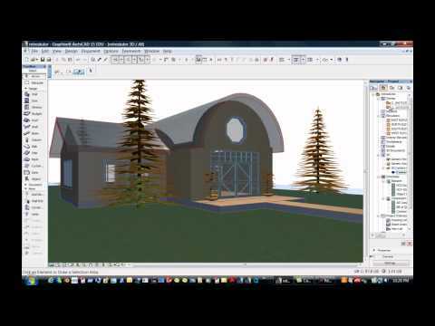 Как сделать красивую визуализацию в archicad