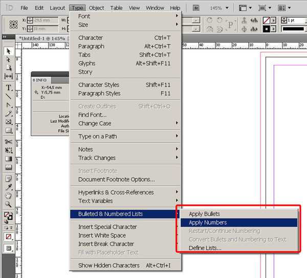 Как сделать оглавление в adobe indesign
