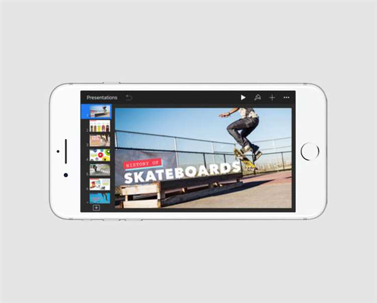 Как добавить и редактировать слайды на iPhone