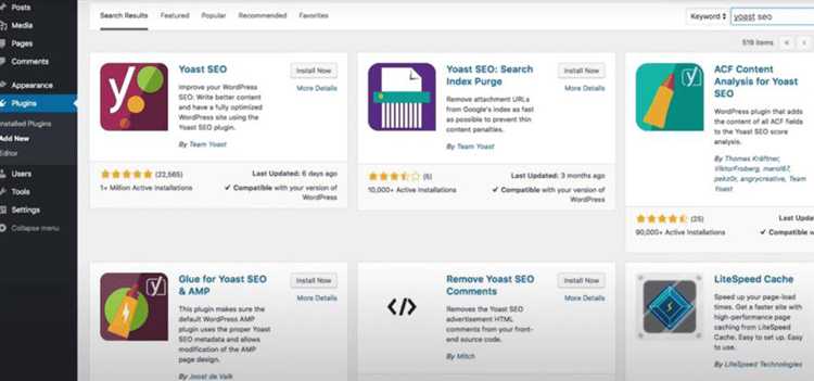 Создание карты сайта через плагин Google XML Sitemaps