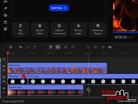 Как добавить эффект тряски на видео в Movavi Video Editor
