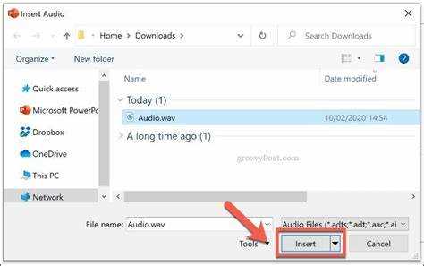 Как сделать звук в презентации powerpoint