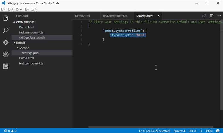 Проверка версии Visual Studio для поддержки Emmet