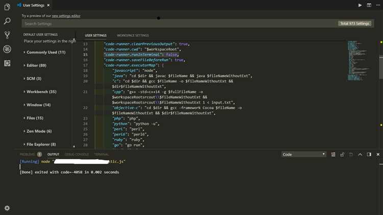 Выбор места для сохранения файла в Visual Studio Code