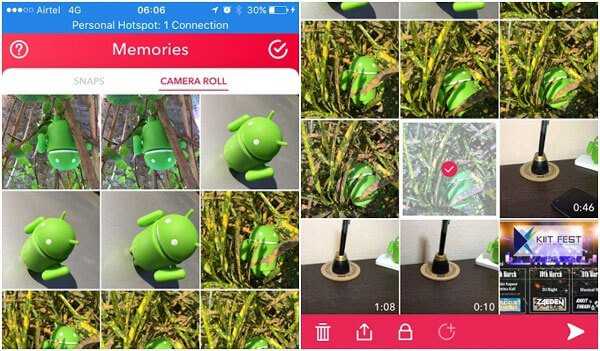 Как скачать видео из Snapchat на Android устройствах