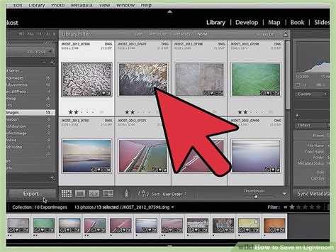 Как выбрать нужные фотографии для сохранения