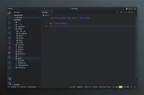 Как создать файл python в visual studio code