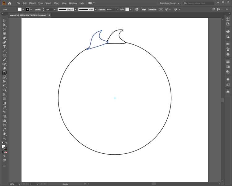 Как создать круг в adobe illustrator