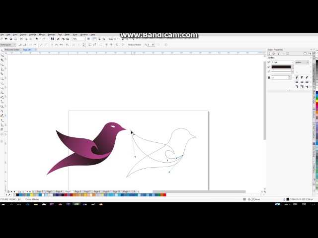 Использование цветовой палитры для оформления логотипа