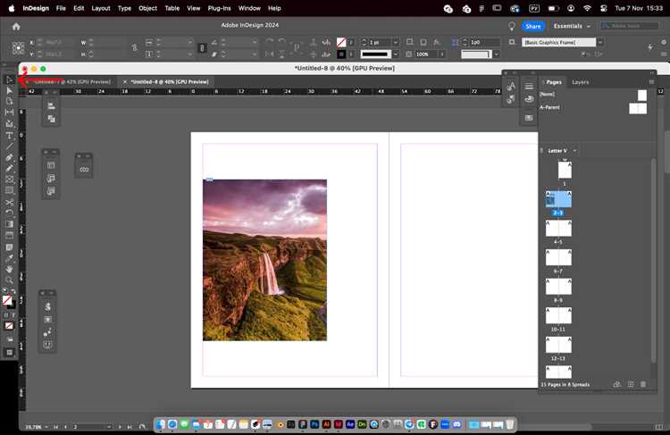 Определение полей и отступов для документа