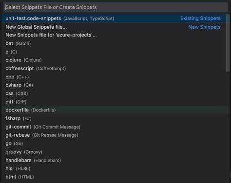 Как создать сниппет в visual studio
