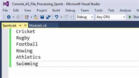Исправление типичных ошибок при работе с текстовыми файлами в Visual Studio