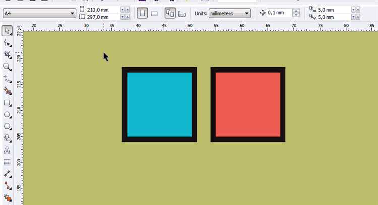 Настройка документа и выбор цветовой модели