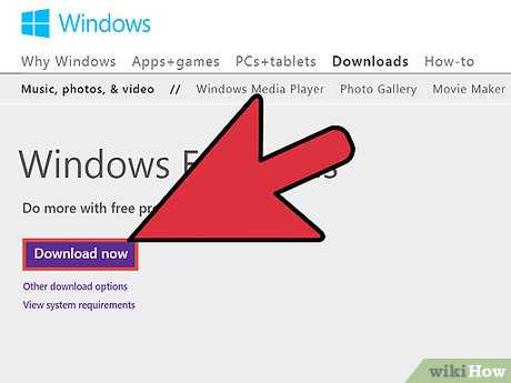 Установка и запуск Windows Movie Maker